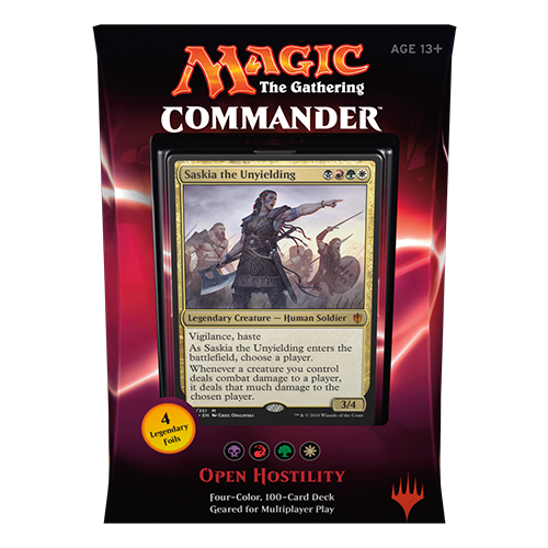 Commander 2016 Deck - Open Hostility Commander 2016 Deck - Open Hostility
